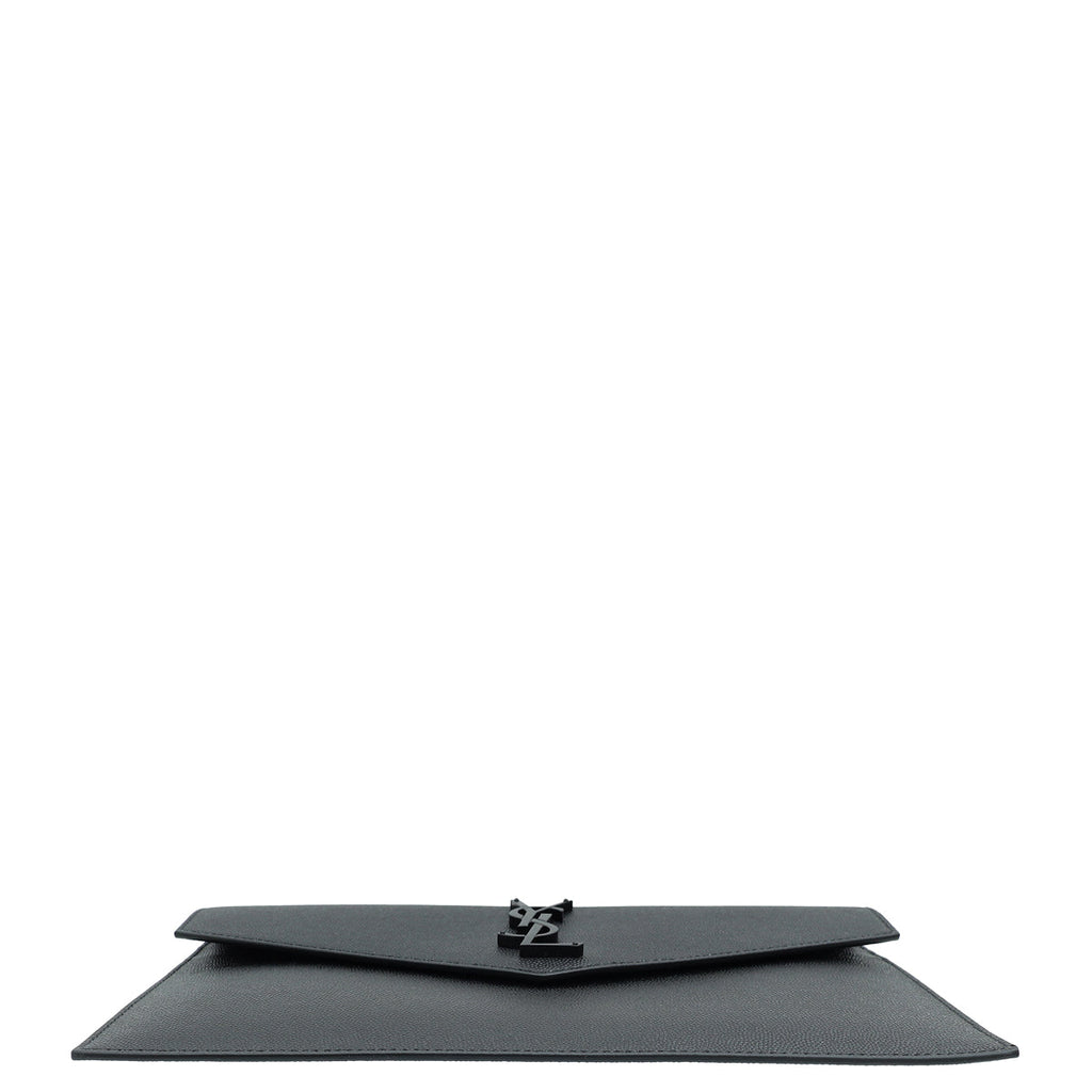 YSL Black Uptown Pouch
