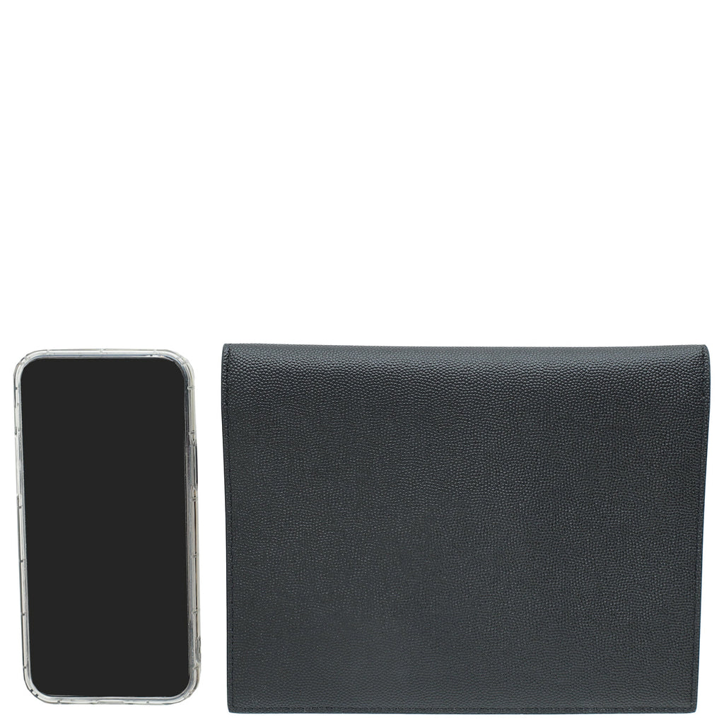 YSL Black Uptown Baby Pouch