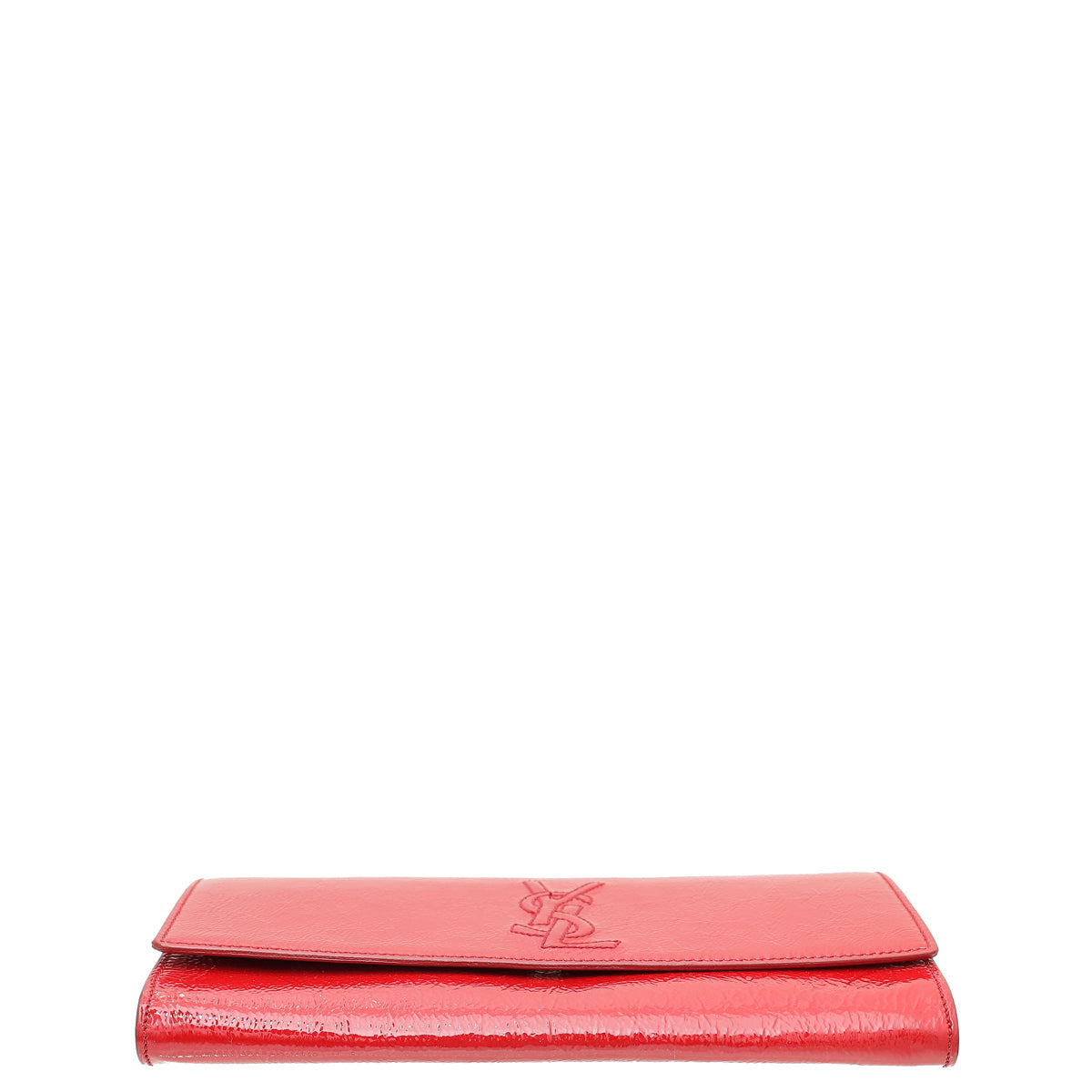 YSL Red Belle De Jour Small Clutch