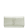 YSL Metallic Gold Belle De Jour Clutch