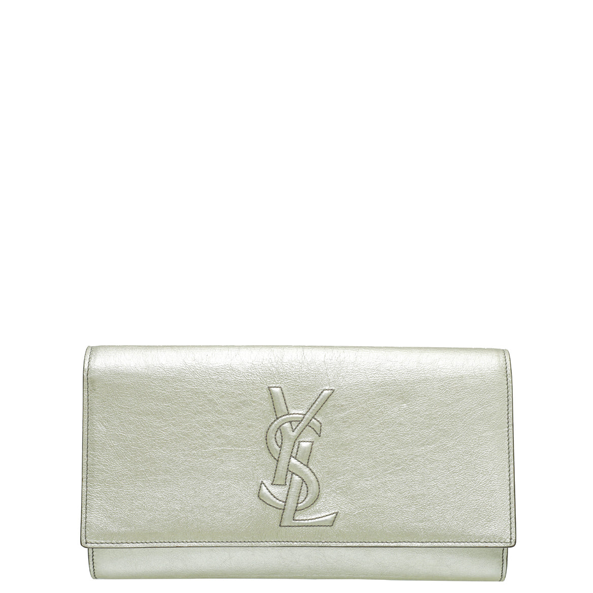 YSL Metallic Gold Belle De Jour Clutch
