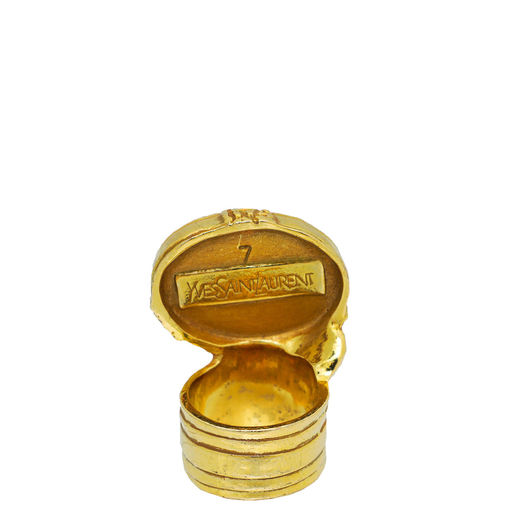 YSL Black Arty Ring 7