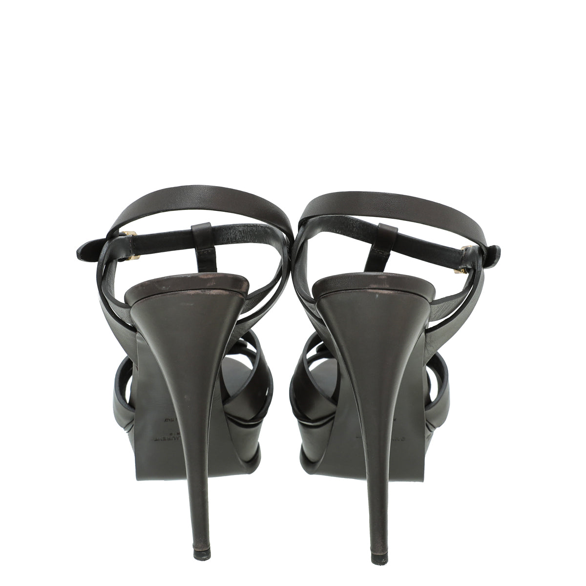 YSL Chocolate Tribute Sandal 40