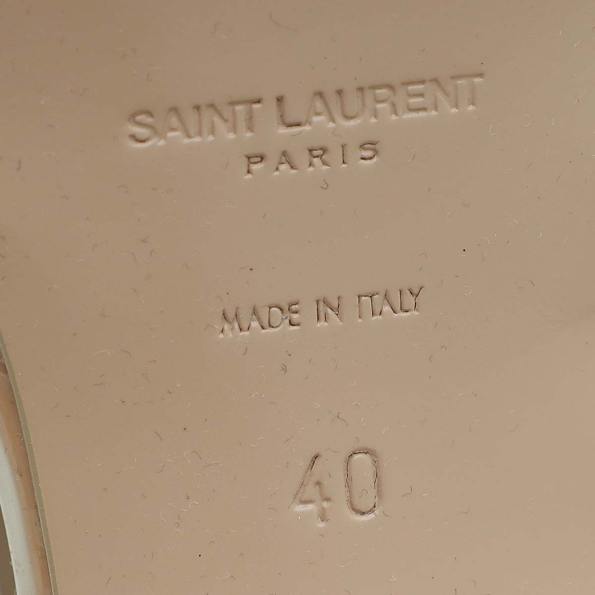 YSL Nude Tribute Sandal 40