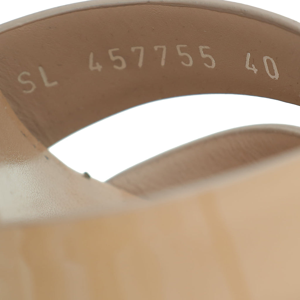 YSL Nude Tribute Sandal 40