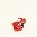 YSL Red Tribute Sandal 36.5