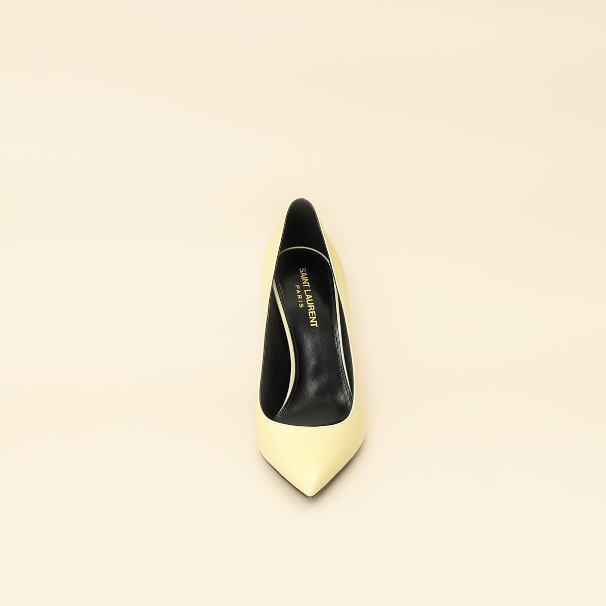 YSL Blanc Vintage Opyum Pump 37.5