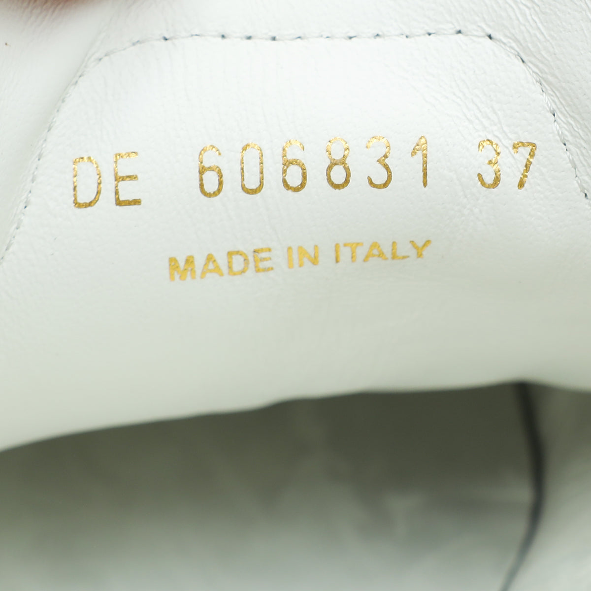 YSL White Andy Sneaker 37