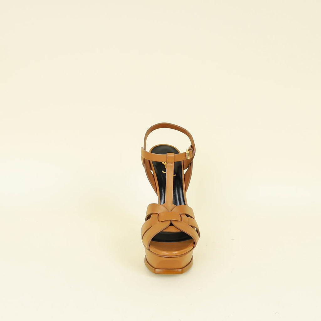 YSL Caramel Tribute Sandal 38