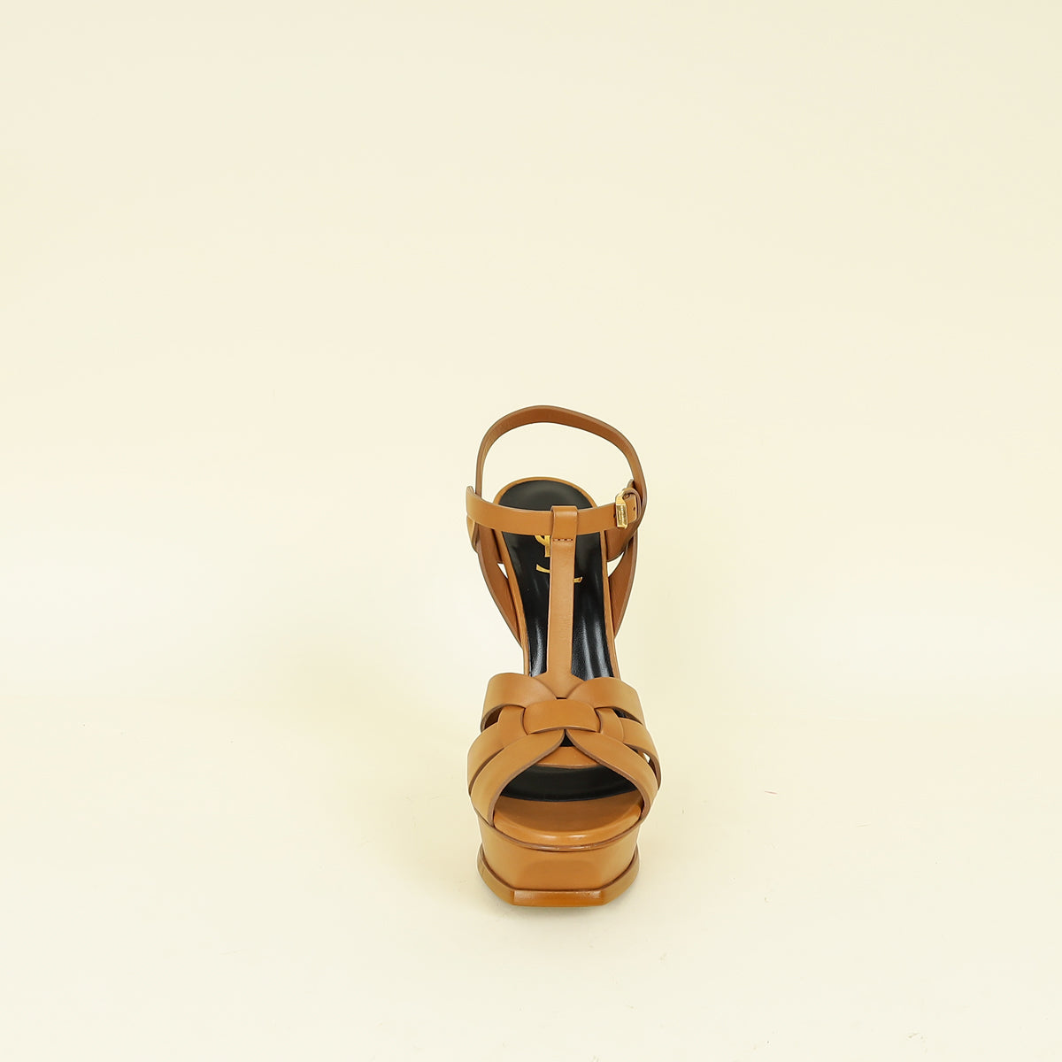 YSL Caramel Tribute Sandal 38