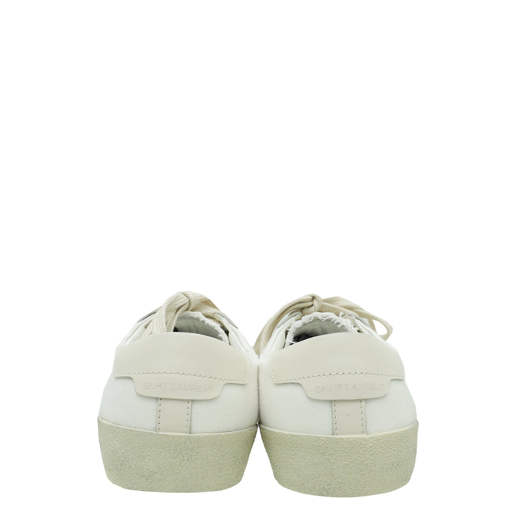 YSL Blanc Optique Elba Light Alpha Sigma Sneakers 38