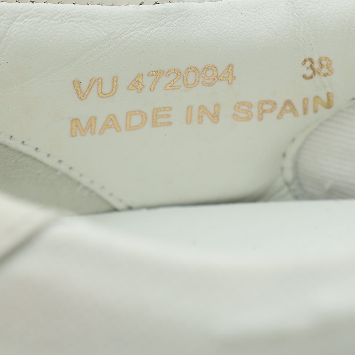 YSL Blanc Optique Elba Light Alpha Sigma Sneakers 38