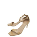 YSL Nude Amber Sandals 38