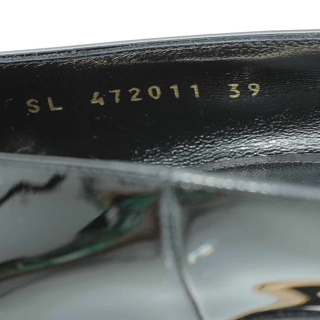 YSL Black Opyum Pumps 39
