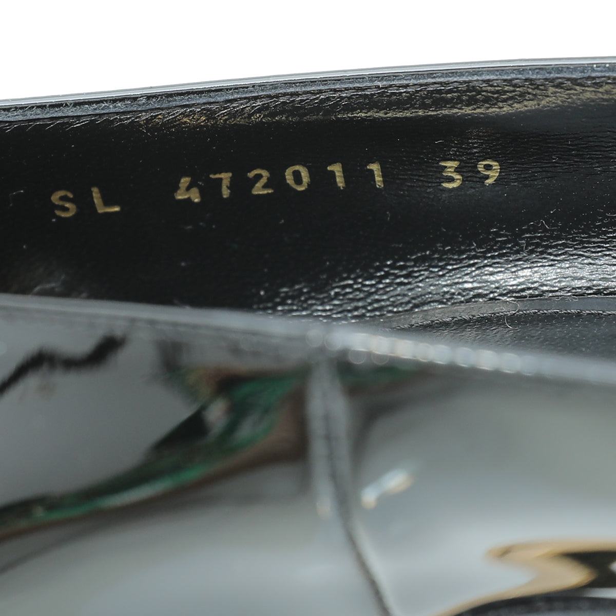 YSL Black Opyum Pumps 39