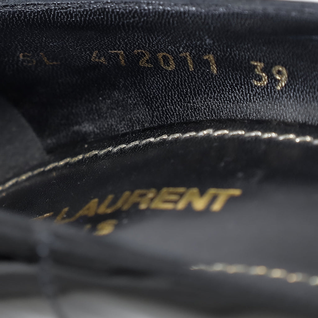 YSL Black Opyum Pumps 39