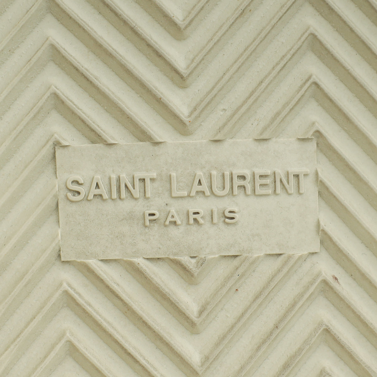 YSL White Court Classic sl/06 Embroidred Sneaker 40.5