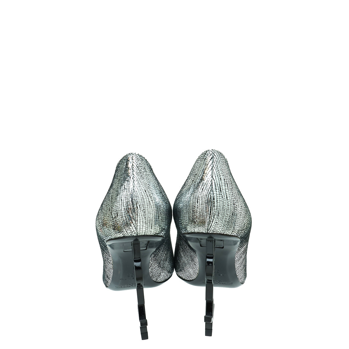 YSL Bicolor Opyum Pumps 36