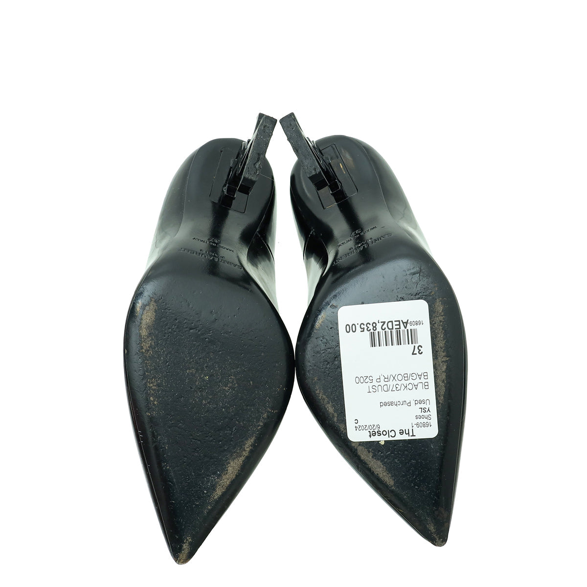 YSL Black Opyum Pump 37