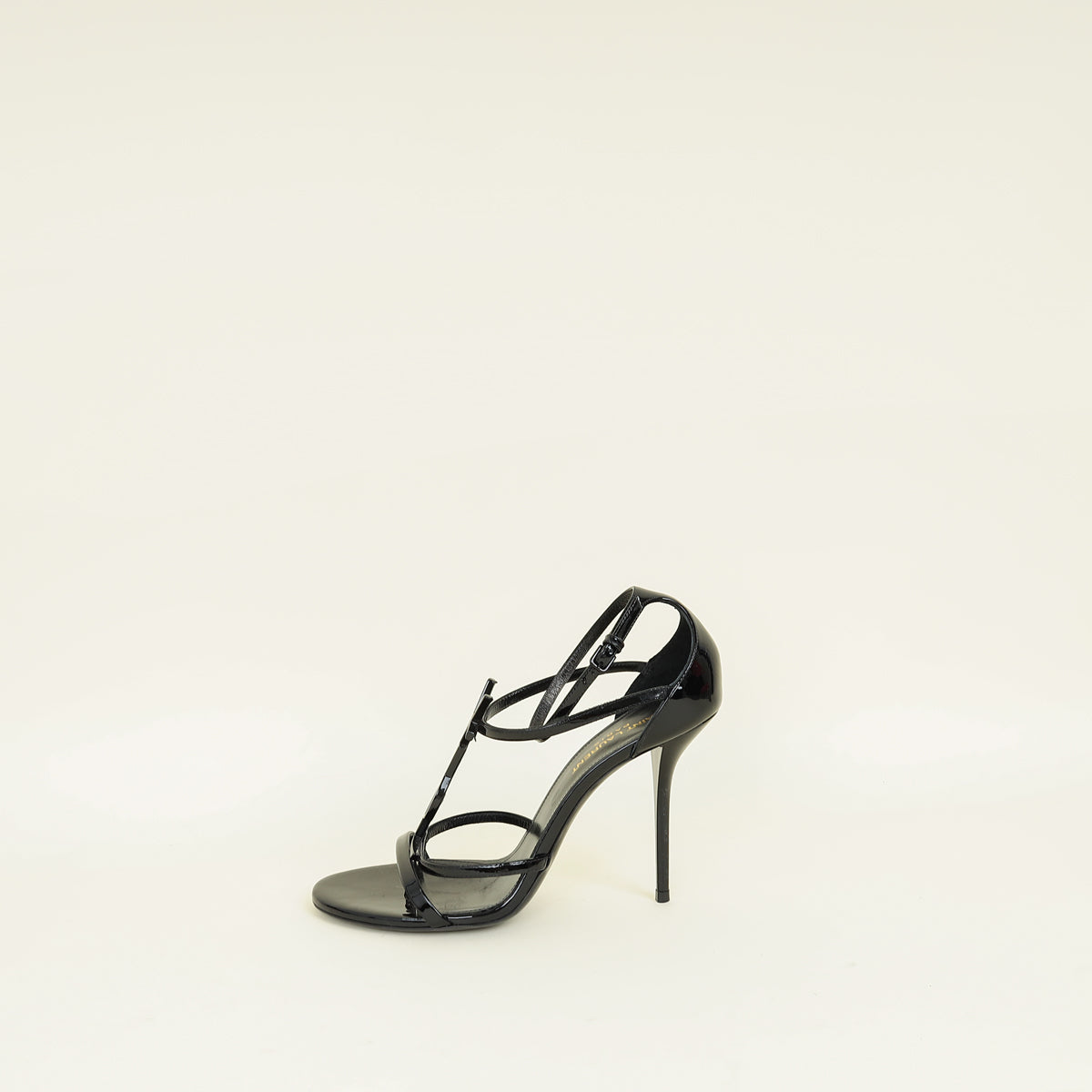 YSL Black Cassandra Sandal 38.5