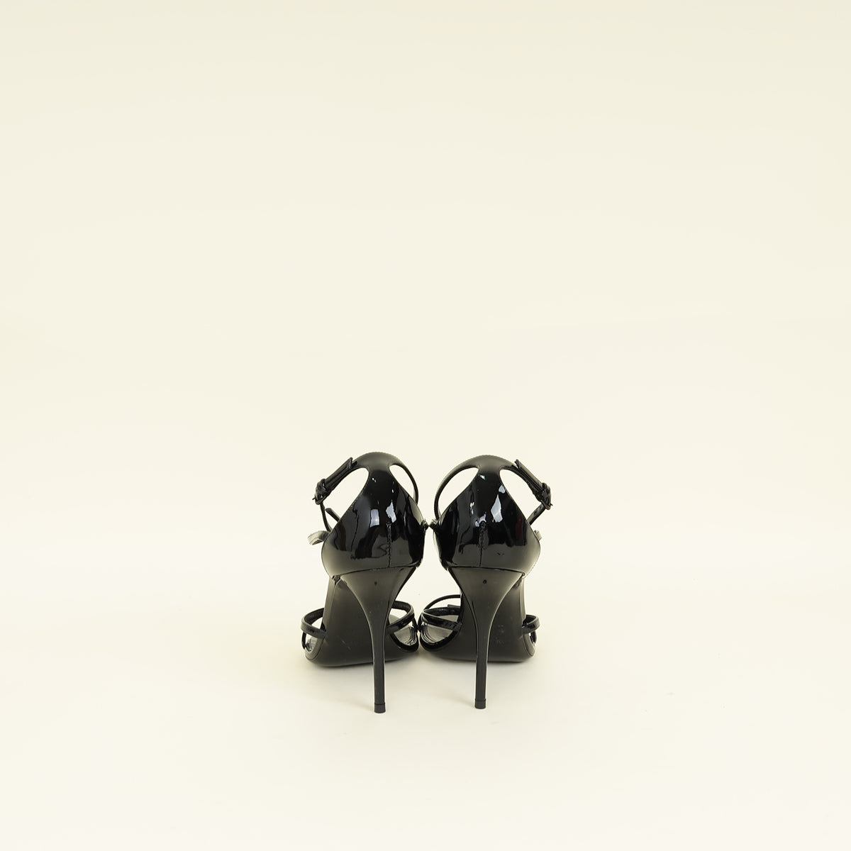 YSL Black Cassandra Sandal 38.5