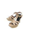 YSL Nude Tribute Sandal 38.5
