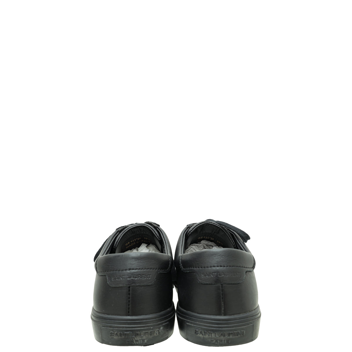 YSL Black Andy Sneakers 39.5