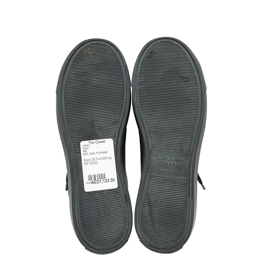 YSL Black Andy Sneakers 39.5