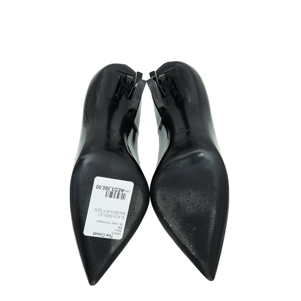 YSL Black Opyum Pump 39