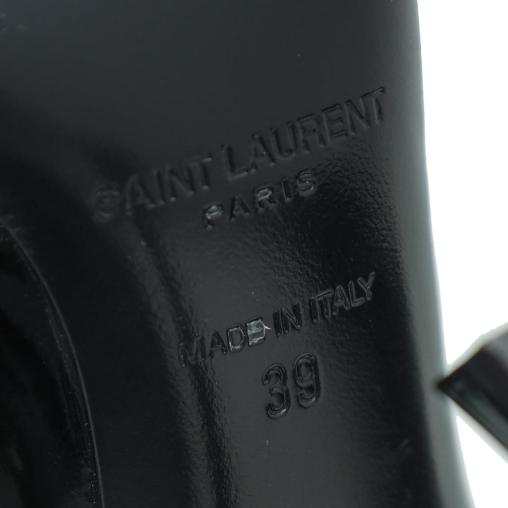 YSL Black Opyum Pump 39