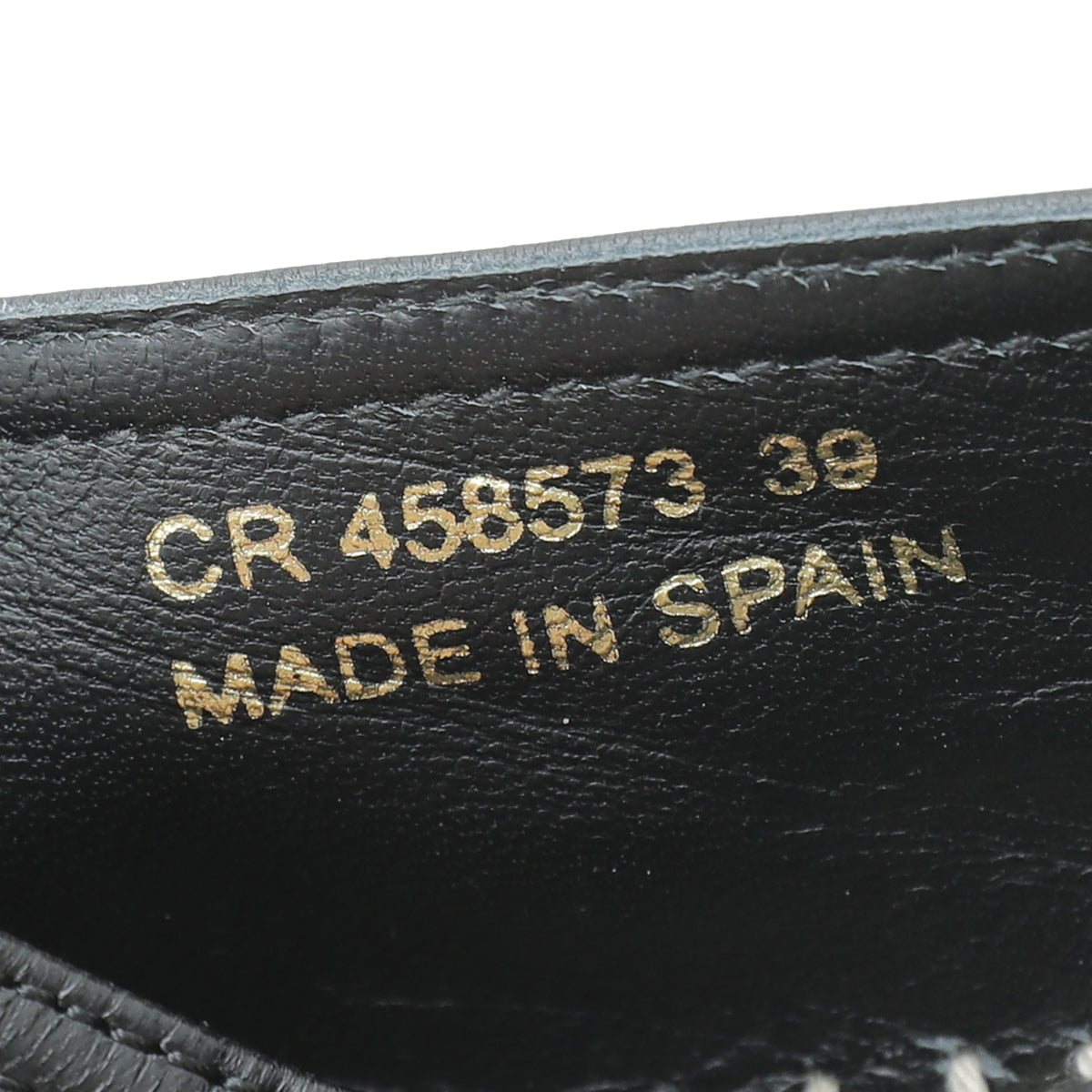 YSL Black Monogram Espadrille 39