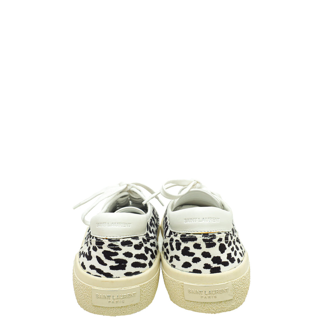 YSL Bicolor Solaris Baby Cat Sneakers 42