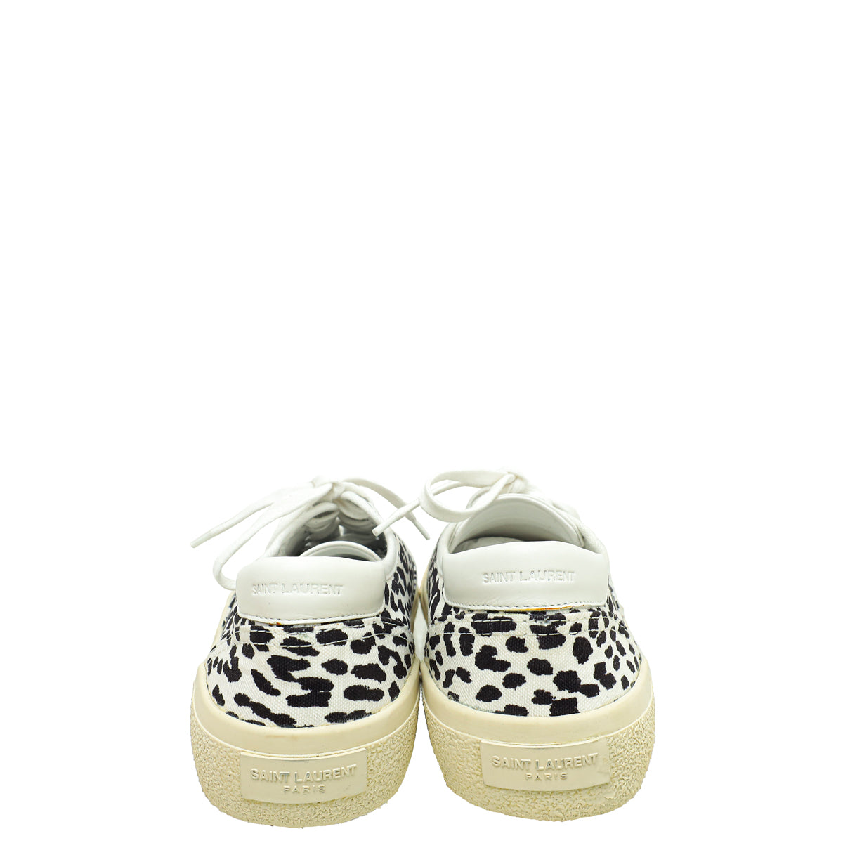 YSL Bicolor Solaris Baby Cat Sneakers 42