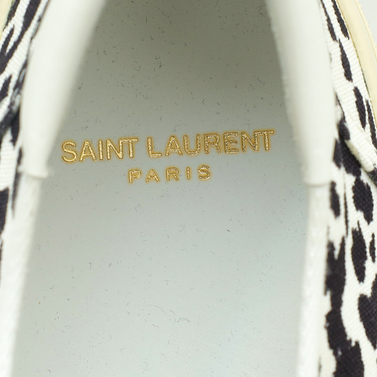 YSL Bicolor Solaris Baby Cat Sneakers 42
