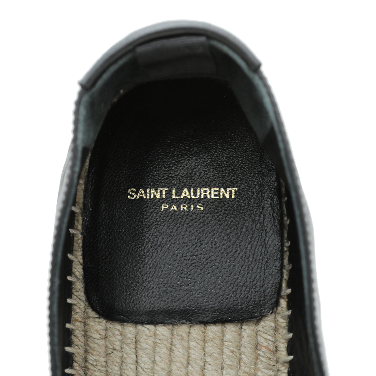 YSL Black Men's Espadrille 44