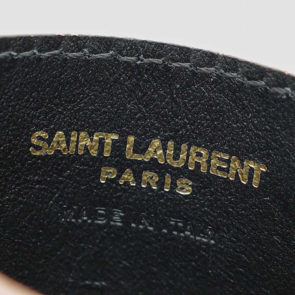 YSL NaturaL Dark Cassandre Matelasse Card Case