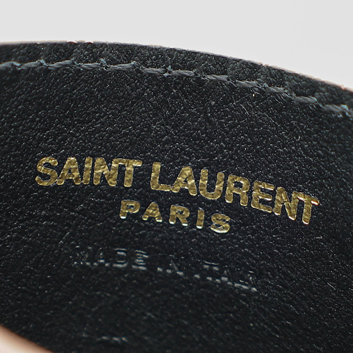 YSL NaturaL Dark Cassandre Matelasse Card Case