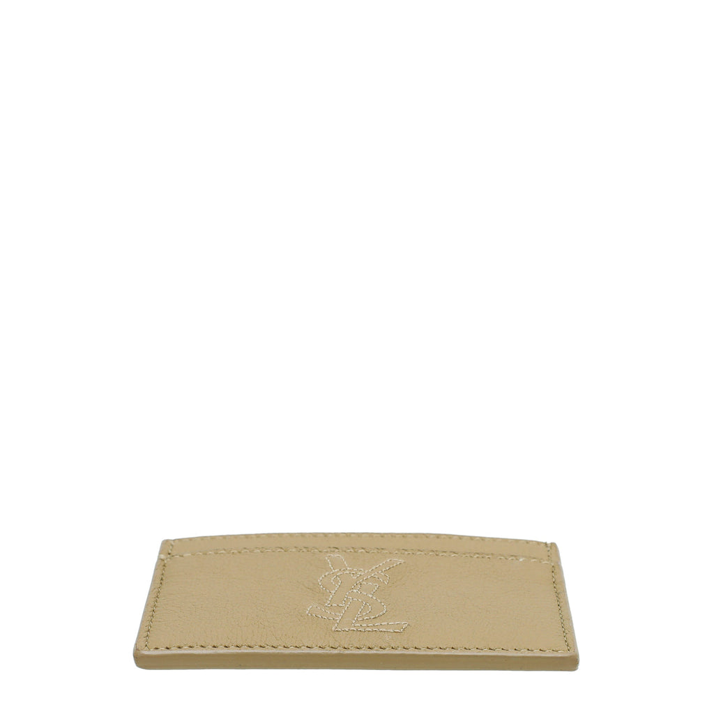 YSL Brown Belle De Jour Card Holder