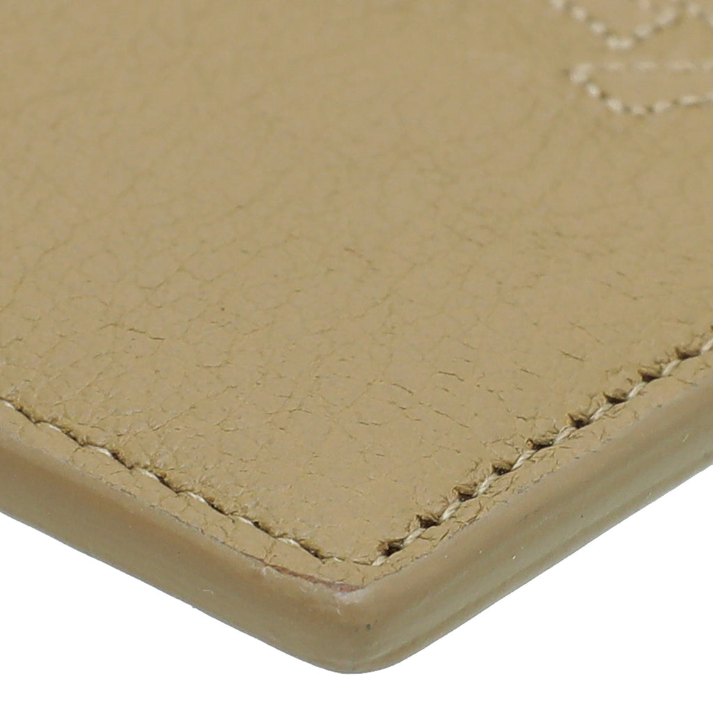 YSL Brown Belle De Jour Card Holder