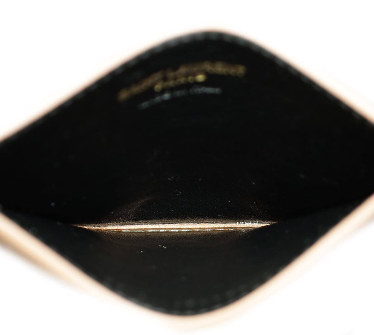 YSL Dusty Rose Cassandre Matelasse Card Case
