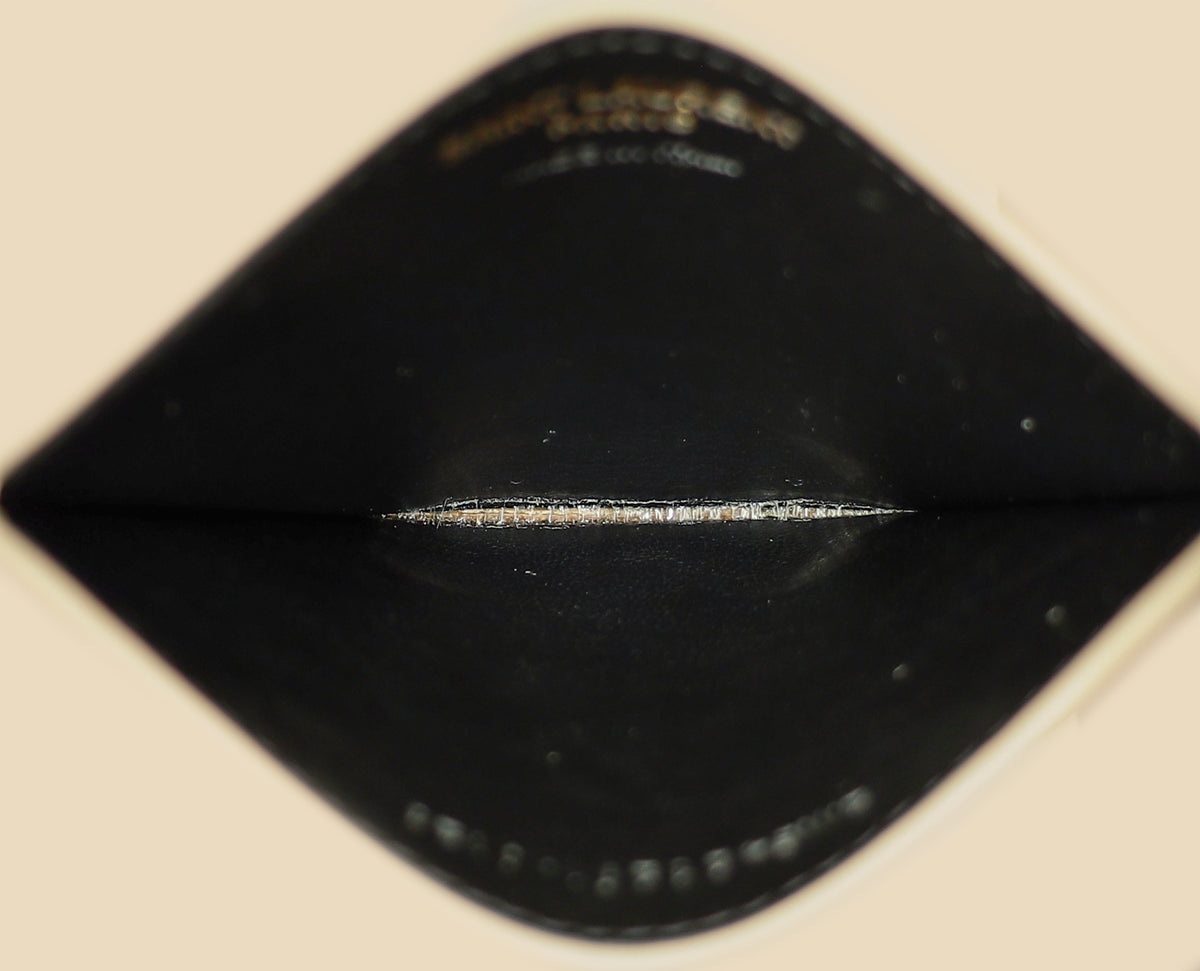YSL Beige Cassandre Matelasse Card Case