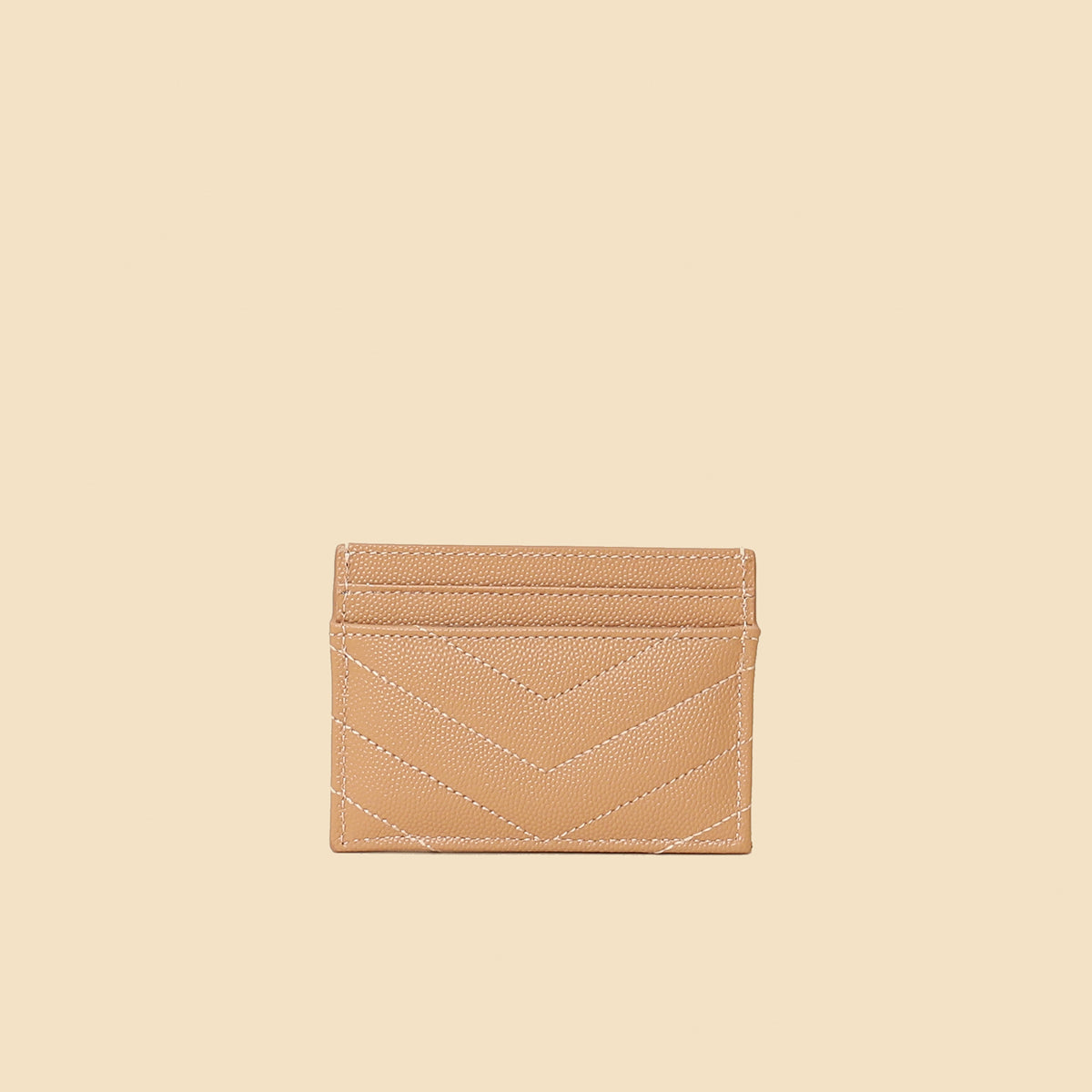 YSL Dusty Rose Cassandre Matelasse Card Case