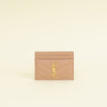 YSL Nude Cassandre Matelasse Card Case