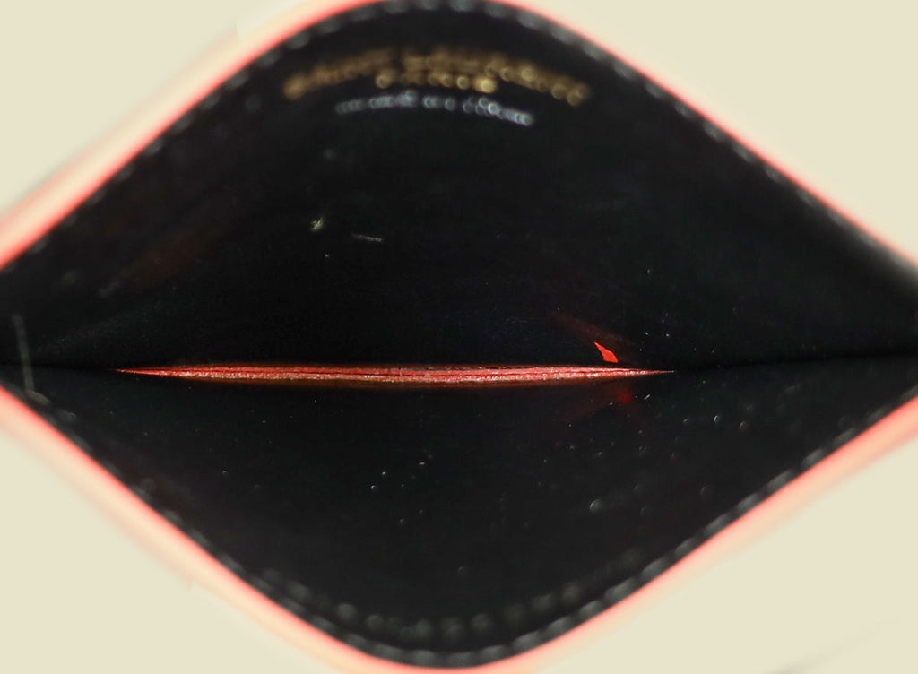 YSL Red Cassandre Matelasse Card Holder