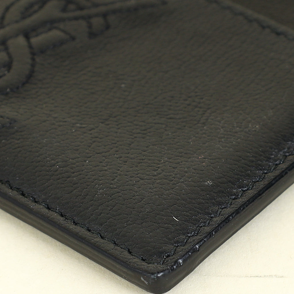 YSL Black Belle De Jour Card Holder