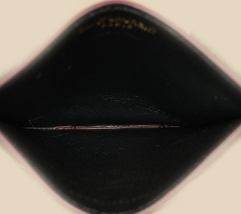 YSL Wine Red Cassandre Card Holder