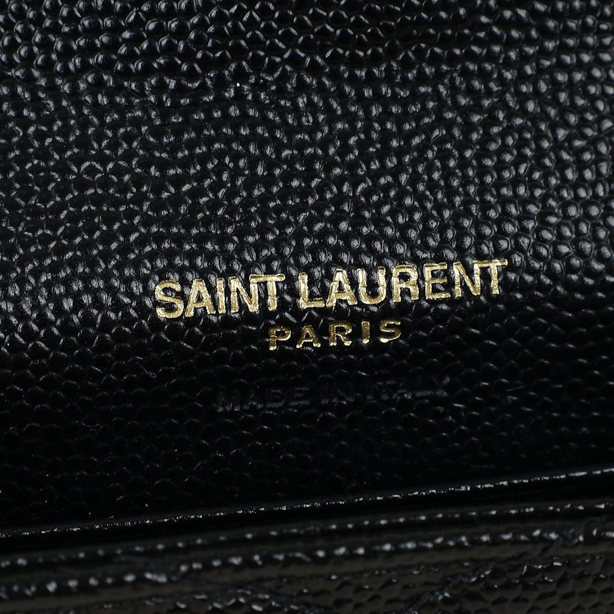 YSL Black Cassandre Wallet