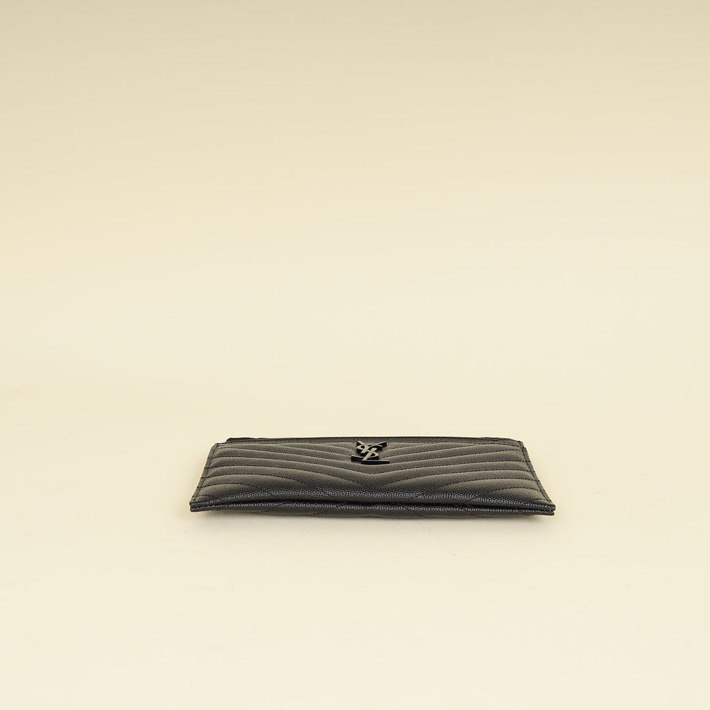YSL Black Monogram Bill Pouch