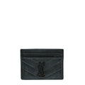 YSL So Black Monogram Card Holder