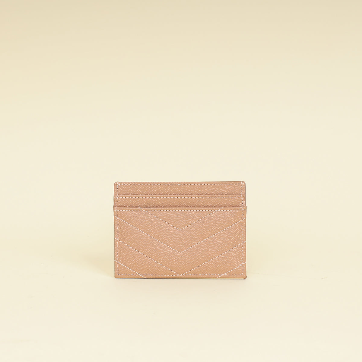 YSL Dust Rose Cassandre Matelasse Card Case